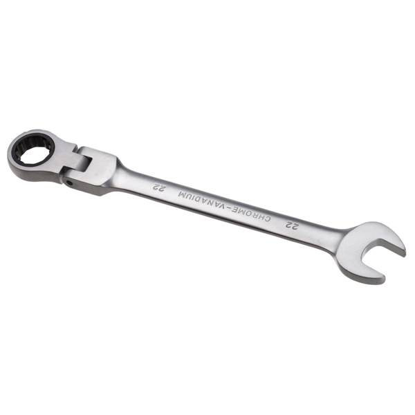 22mm-Metric-Chrome-Flexible-Head-Ratchet-Action-Wrench-Spanner-Nut-Tool-979826