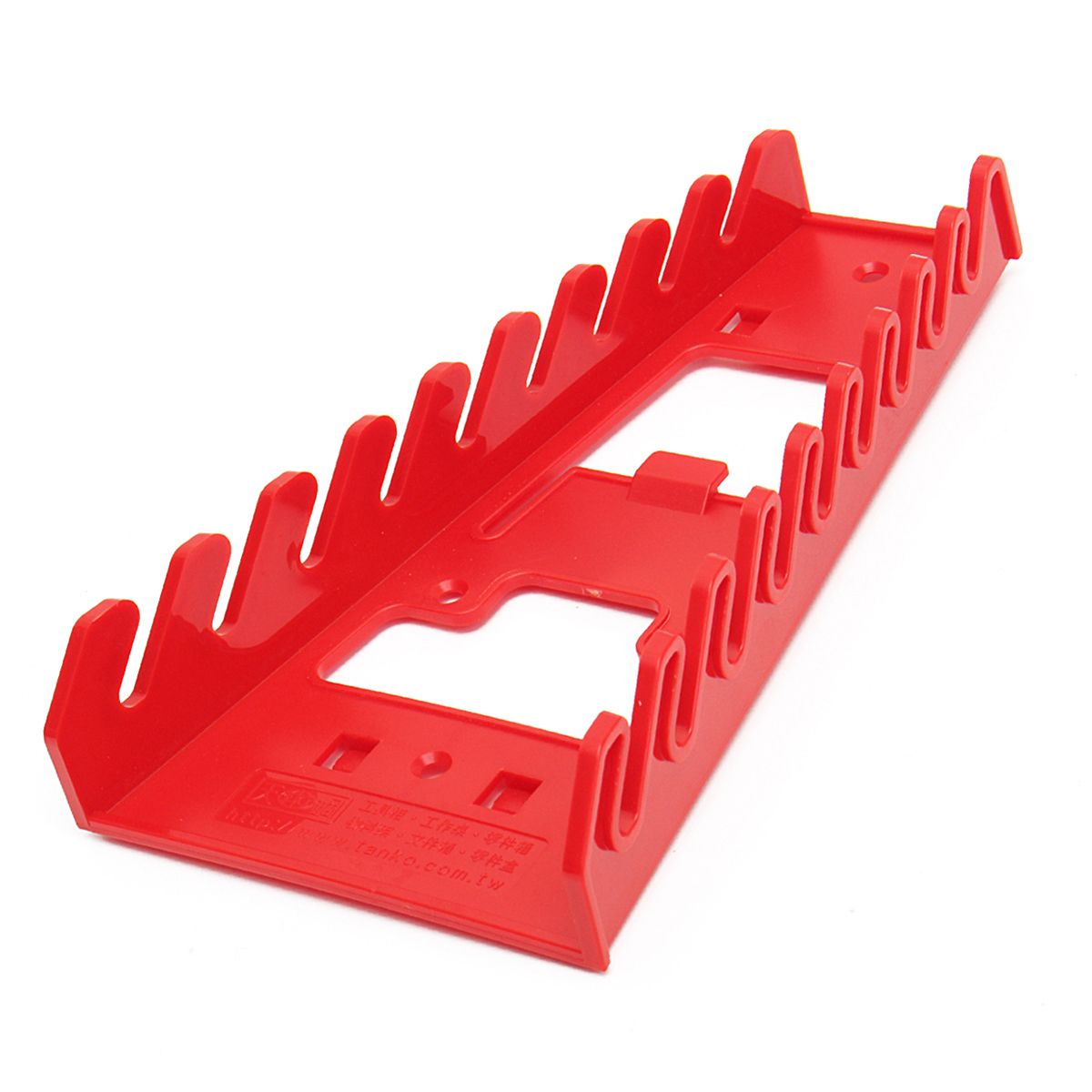 22x12x6cm-Red-Spanner-Rack-Wrench-Holder-Storage-Wrench-Organizer-Tools-1262913