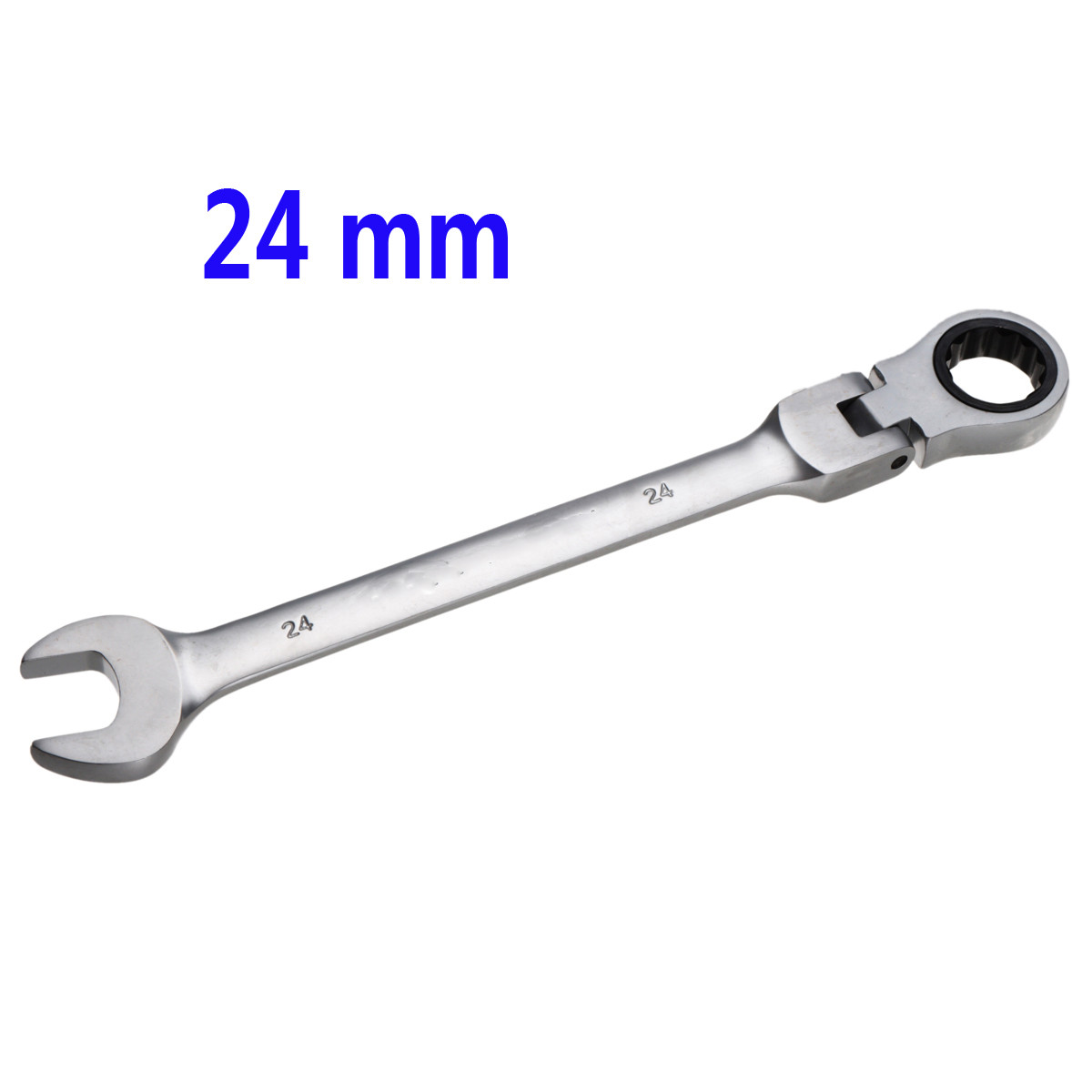 24-mm-CR-V-Steel-Flexible-Head-Ratchet-Wrench-Metric-Spanner-Open-End-amp-Ring-Wrenches-Tool-979829