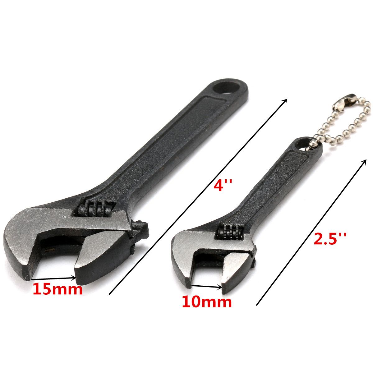 2Pcs-25inch-amp-4inch-Mini-Metal-Adjustable-Wrenches-Spanner-Hand-Jaw-Wrench-0-15mm-0-10mm-1137874