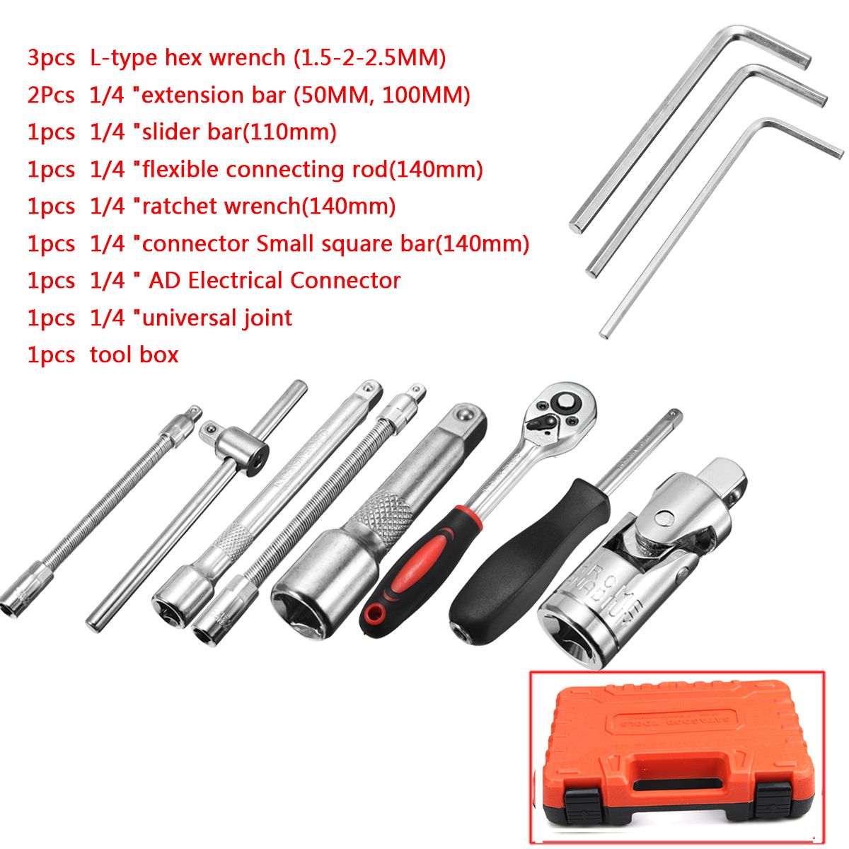 46Pcs-14-Inch-Wrench-Repair-Tools-Metric-Socket-Wrench-Screw-Kit-1261143