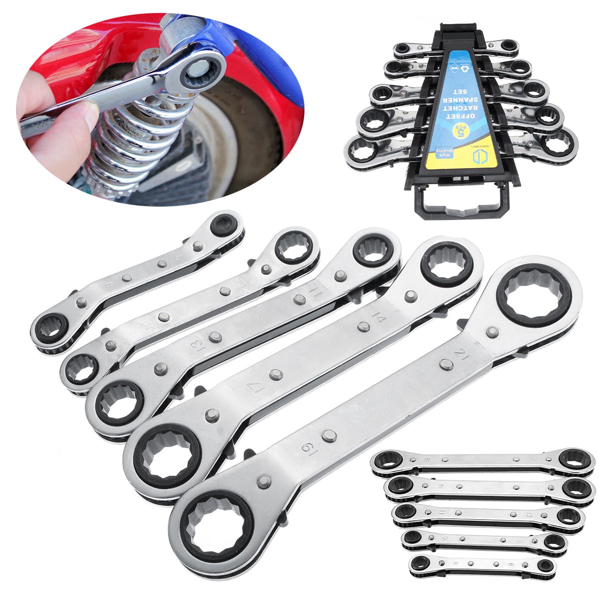 5Pcs-Metric-Offset-Ring-Wrench-Spanner-Ratchet-Metric-Hand-DIY-Tool-Set-1230469