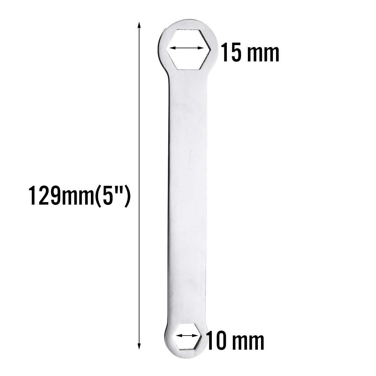 6-Point-Wrench-Spanner-10mm-15mm-Bycycle-Metric-Wrench-TC4-Titanium-1379175