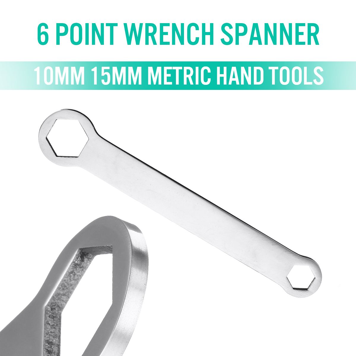 6-Point-Wrench-Spanner-10mm-15mm-Bycycle-Metric-Wrench-TC4-Titanium-1379175