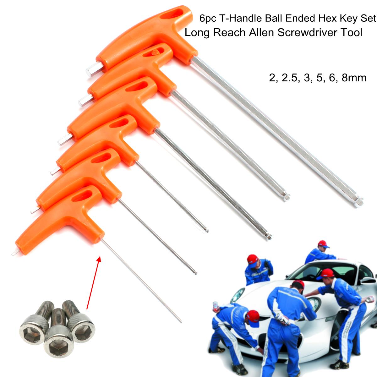 6Pcs-T-Handle-Ball-Ended-Hex-Key-Set-Long-Reach-Allen-Screwdriver-Wrench-Tool-2253568mm-1067679