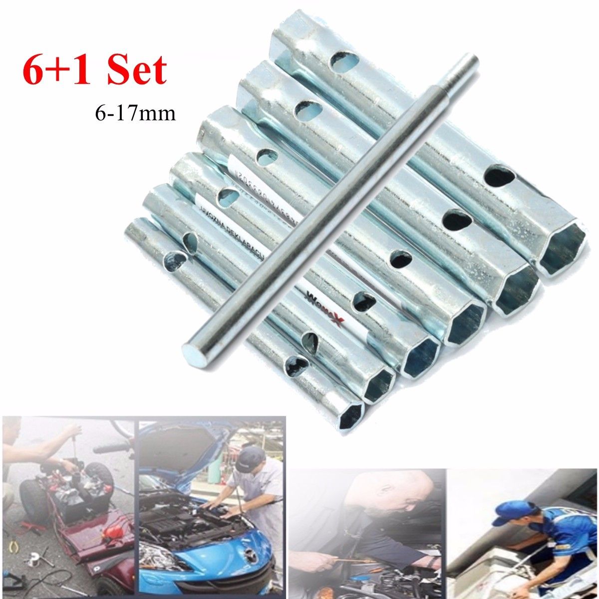 6Pcs-Tubular-Box-Spanner-Tube-Spanner-Wrench-Metric-Socket-Set-6mm-17mm-1104300