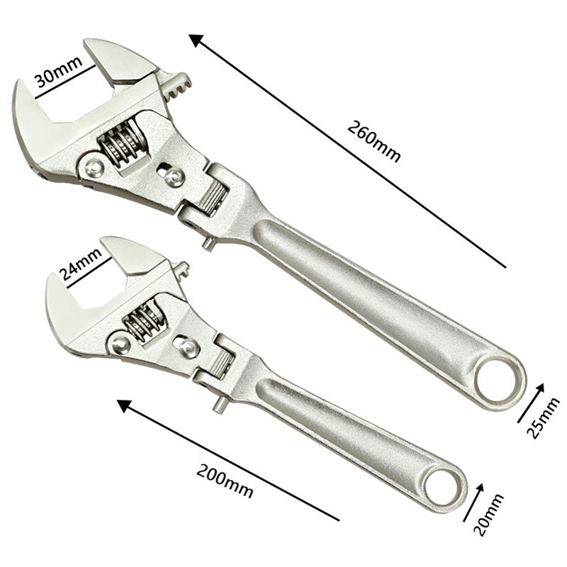 8inch-10inch-Adjustable-Ratchet-Wrench-Folding-Handle-Dual-purpose-Pipe-Wrench-Spanner-Key-Hand-Tool-1393701