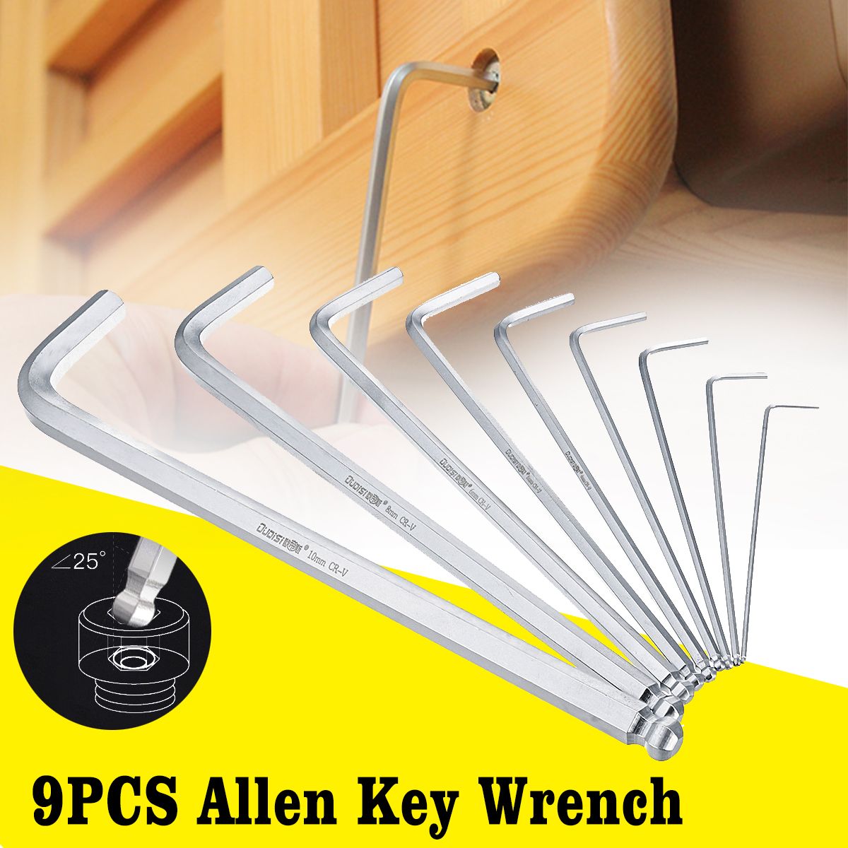 9pcs-Ball-Point-End-Hex-Allen-Allan-Wrench-Key-Hand-Tools-Kits-Accessories-15-10mm-with-Box-1260527