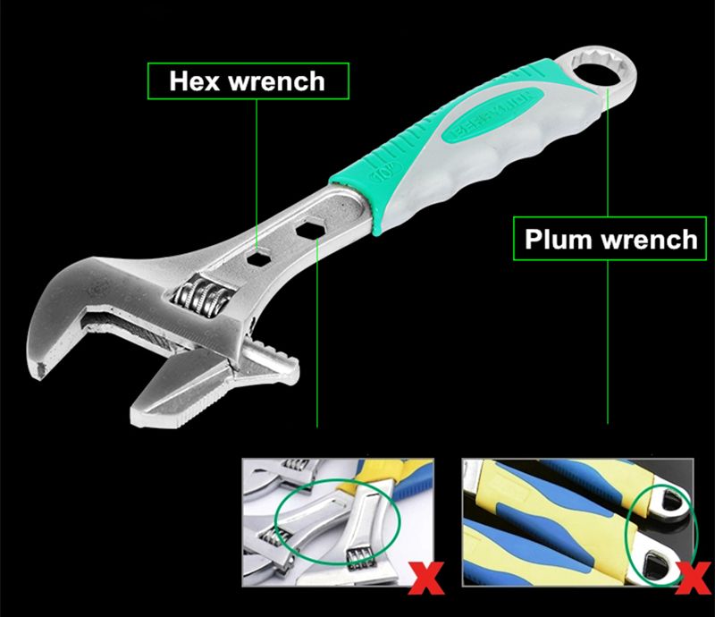 BERRYLION-Adjustable-Universal-Wrench-Spanner-681012Inch-Wrench-Set-With-Allen-Key-Ratchet-Wrench-Ha-1232492