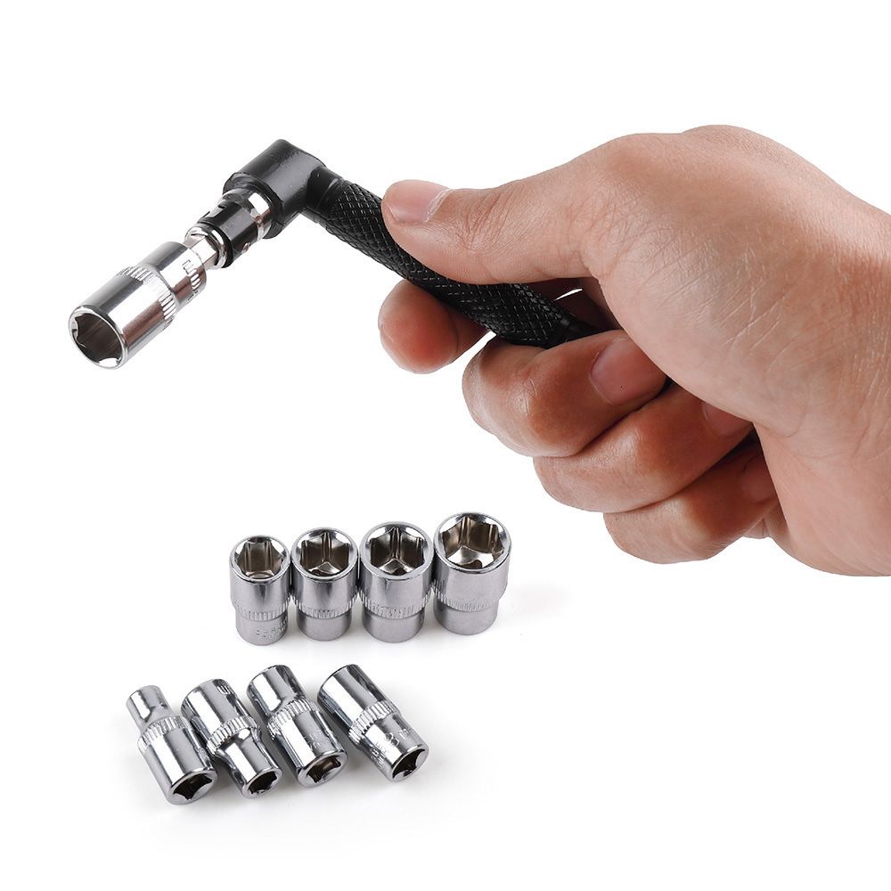 Hi-Spec-19Pcs-L-Shap-Screwdriver-Set-Dual-Tips-14inch-Socket-Wrench-Screwdriver-Bit-Set-Repair-Hand--1690819