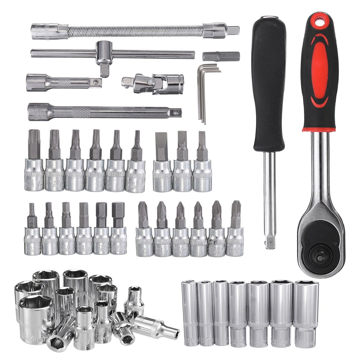 Ratchet-Wrench-Sleeve-Kit-Car-Boat-Motorcycle-Bicycle-Hardware-Repair-Tool-124653Pcs-1658195