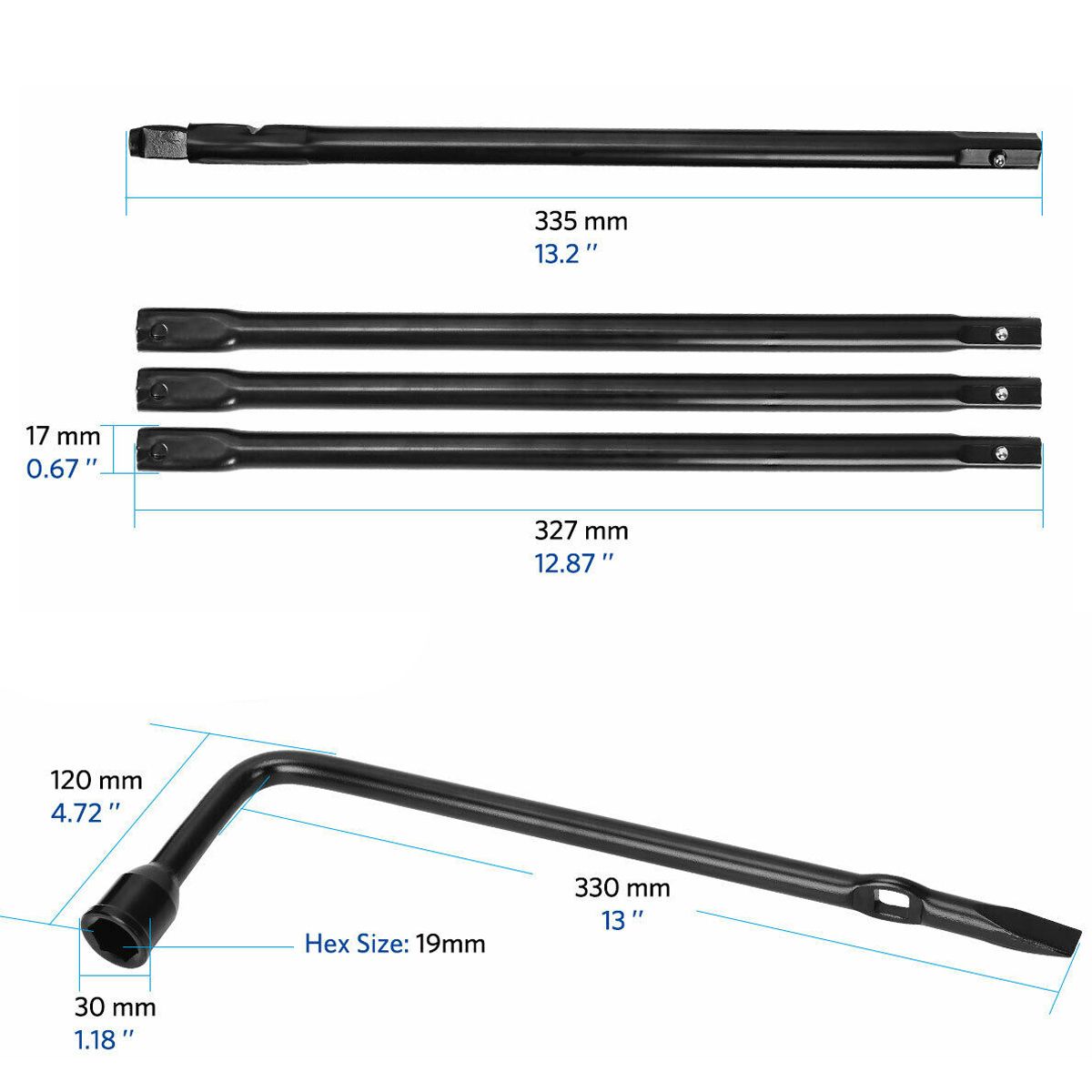 Spare-Tire-Jack-Tool-Kit-Lug-Wrench-Extension-For-Ford-Ranger-Explorer-Sport-Trac-1703464