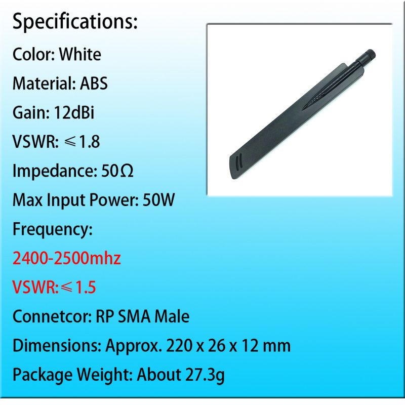 Y213-WIFI-24-GHz-12dbi-Wireless-Network-Card-AP-Router-High-Gain-Antenna-Enhanced-Stability-Signal-R-1643461