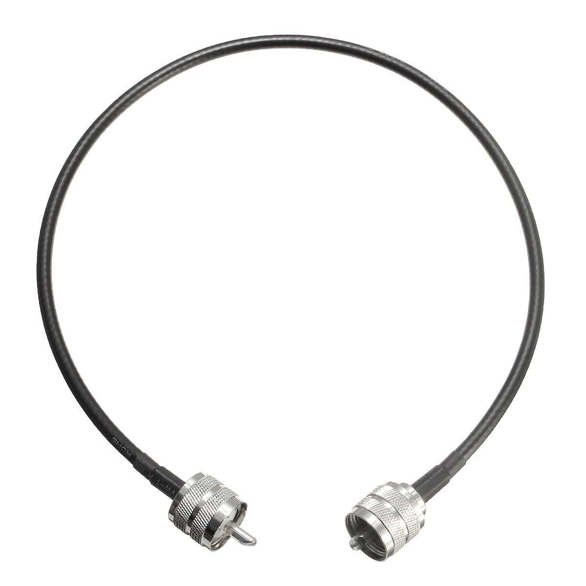 1Pc-UHF-PL259-Male-to-Male-Plug-Coax-Coaxial-Cable-20-Inch-50cm-RG58-Soldered-1090335