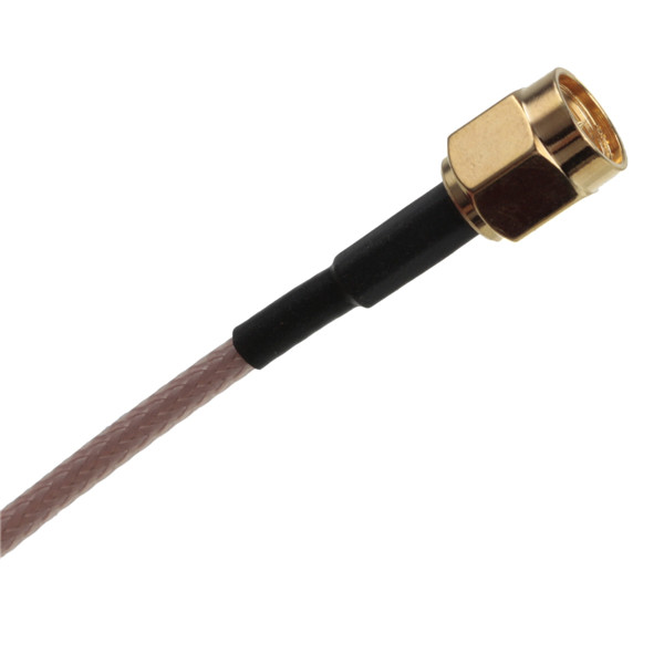 50cm-SMA-Male-To-SMA-Male-Bulkhead-RF-Coax-Pigtail-Cable-Adpter-Connector-RG316-985301