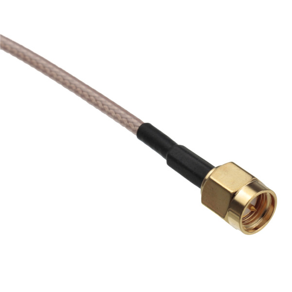50cm-SMA-Male-To-SMA-Male-Bulkhead-RF-Coax-Pigtail-Cable-Adpter-Connector-RG316-985301