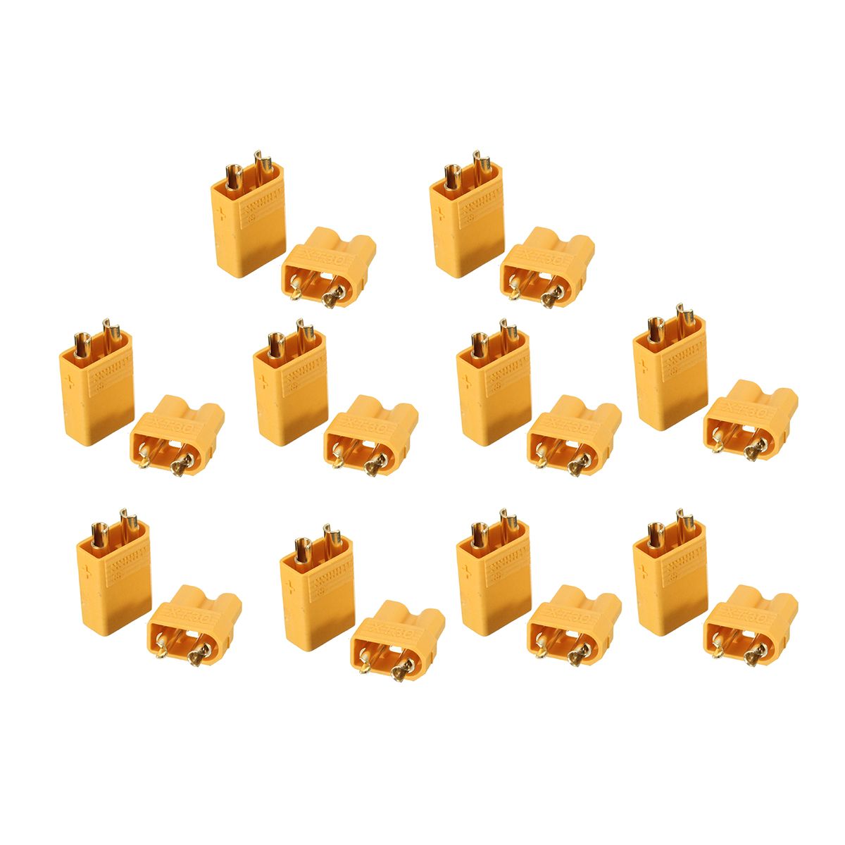 10-Pairs-XT30-2mm-Golden-Male-Female-Plug-Interface-Connector-1414120