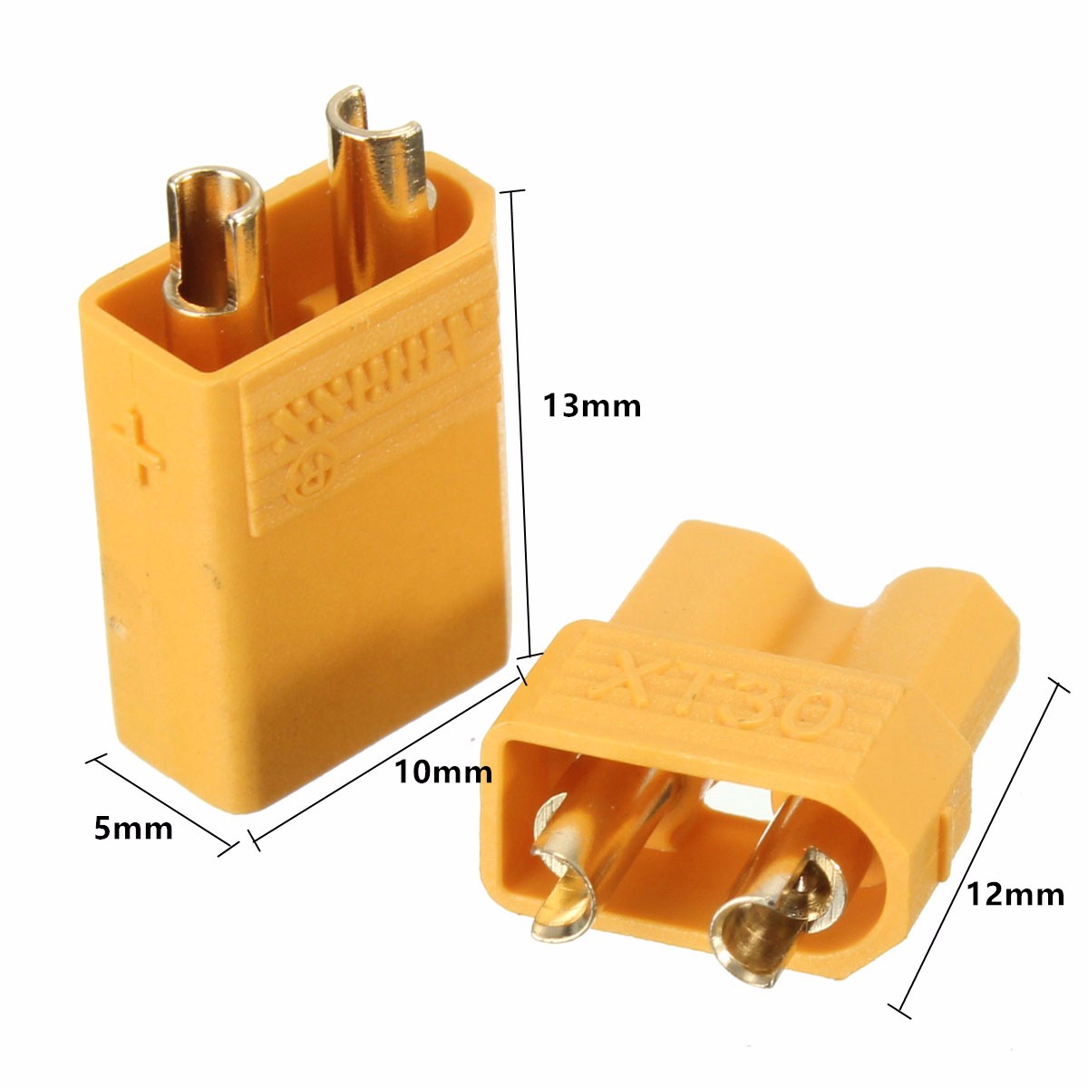 10-Pairs-XT30-2mm-Golden-Male-Female-Plug-Interface-Connector-1414120