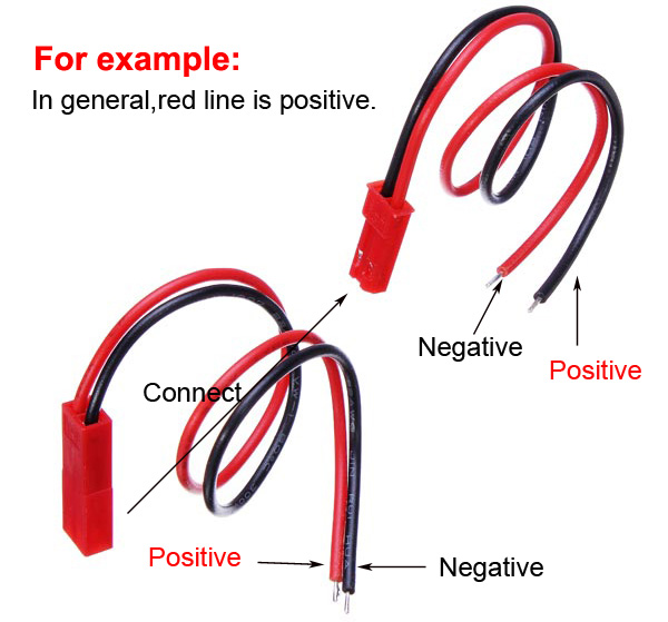 5-x-JST-Connector-Plug-With-Connect-Cable-For-RC-BEC-ESC-Battery-50810