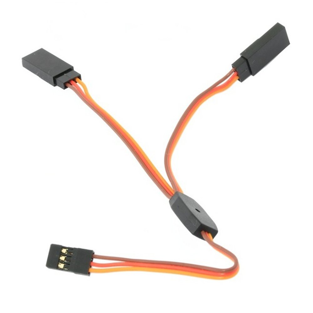 5PCS-Amass-15cm-Y-Servo-Cable-Lead-Splitter-For-JR-Spektrum-HITEC-994593